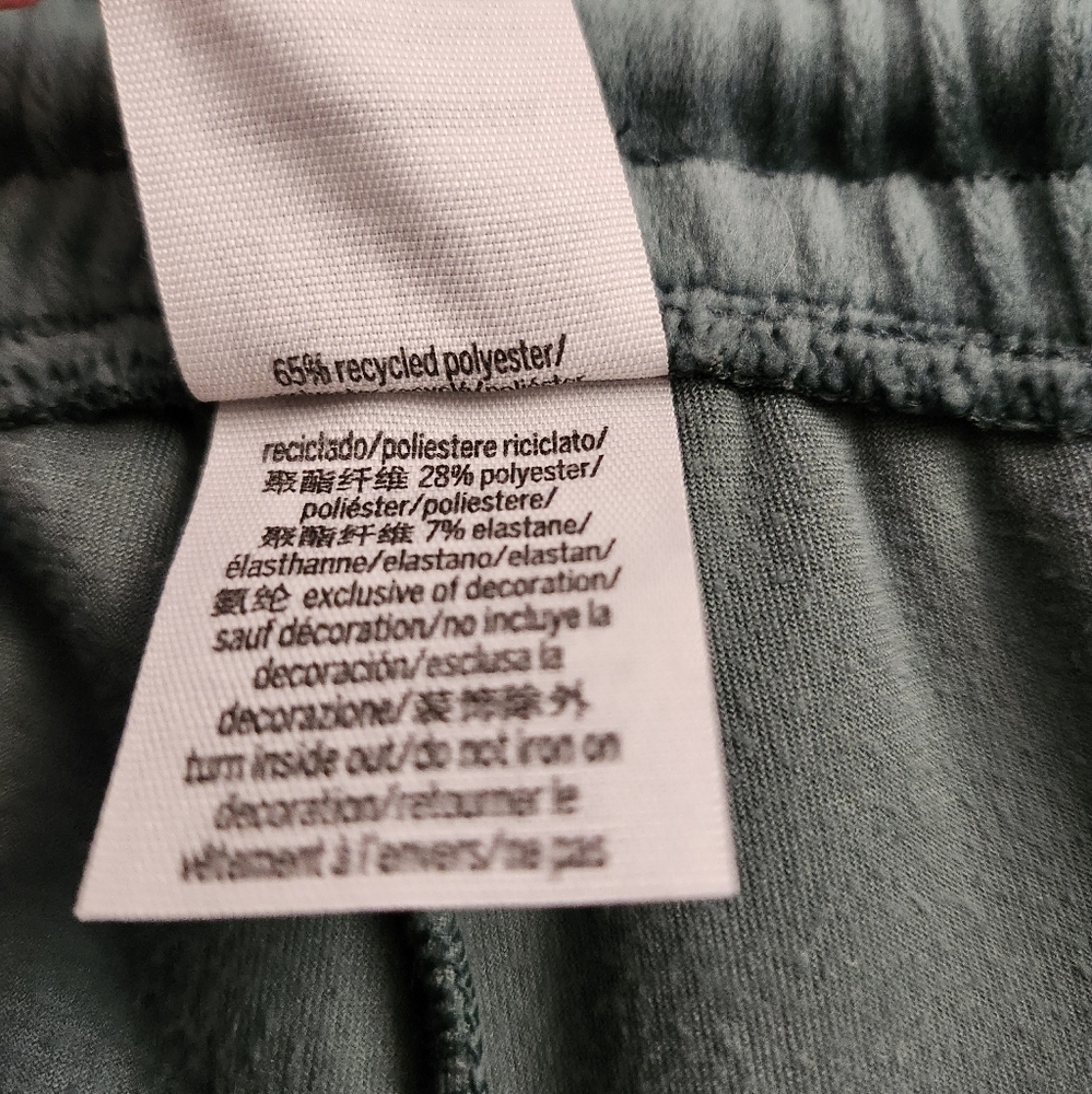 PINK green velvet pants - Picture 5 of 7